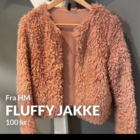 Fluffy jakke