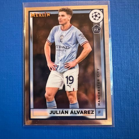 Julian Alvarez rookie fotballkort