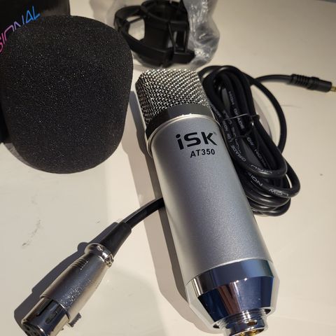 Pen brukt mikrofon til podkast/livestream