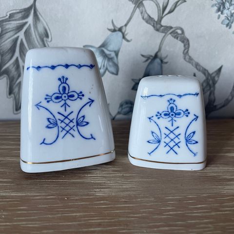 Salt og pepper, porselen