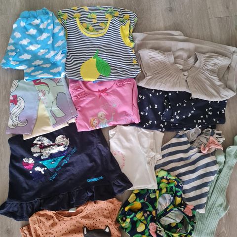 Sommer klær til jente 110-116.