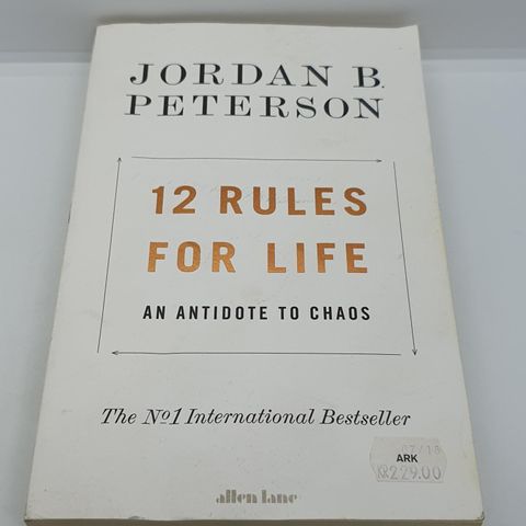 12 rules for life - Jordan B. Peterson