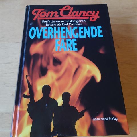 Tom Clancy, Overhengende fare, innbundet, som ny