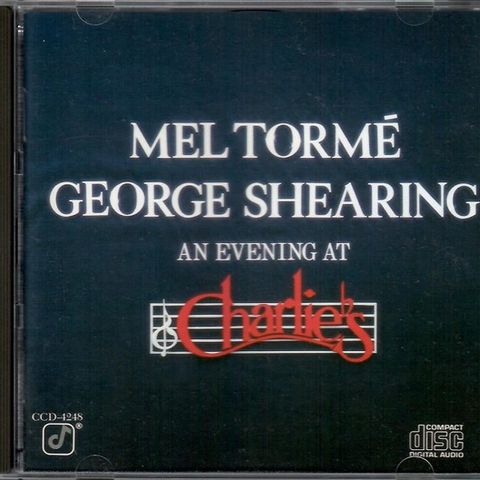 Mel Tormé • George Shearing – An Evening At Charlie's, 1984
