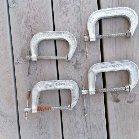 Heavy duty clamps - 3 inches