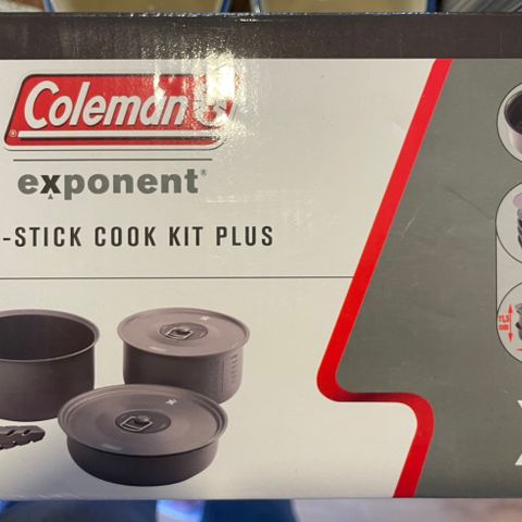 Ubrukt Coleman cook kit