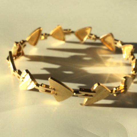 Lapponia gull armbånd (14K/585)
