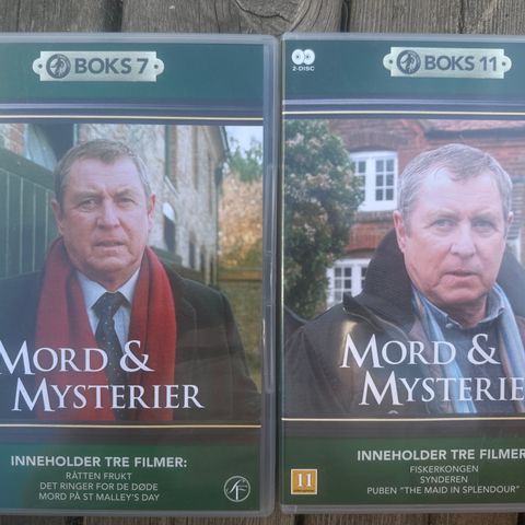 Midsomer murders/ mord og mysterier DVDer