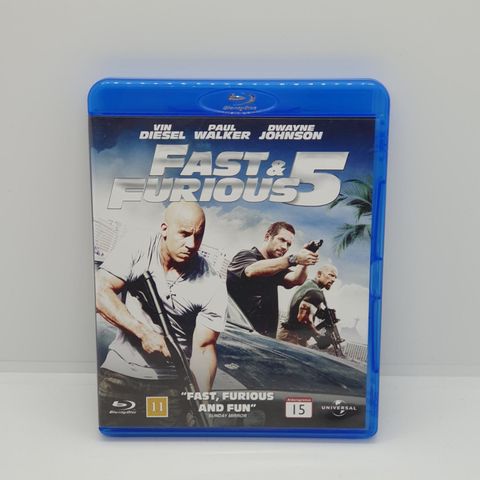 Fast & Furious 5. Blu-ray