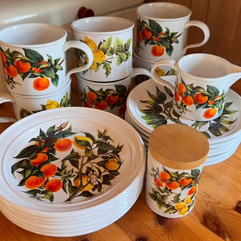 Portmeirion Oranges & Lemons teservise