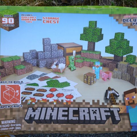 Minecraft deluxpack papercraft