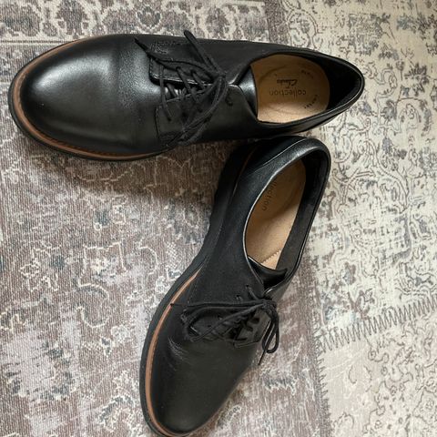 Clarks damesko, str. 37,5, brukt 1 gang