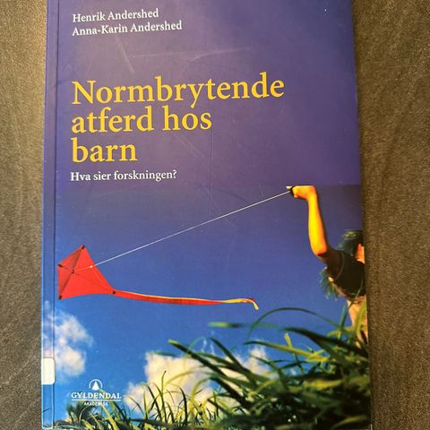 Normbrytende atferd hos barn