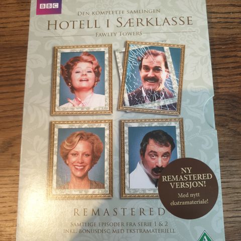 DVD BBC Hotell i Særklasse (Fawlty Towers)