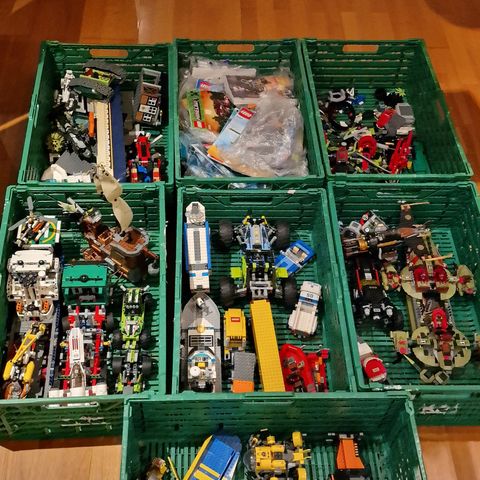 Stor lego samling