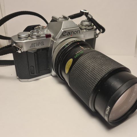 Canon AV-1 - 35mm SLR Kamera fra 1979