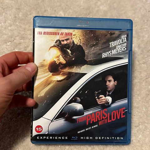 From Paris with love. Blu-Ray