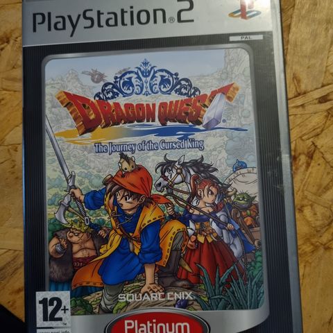 PS2 Dragon Quest The Journey Of The Cursed King