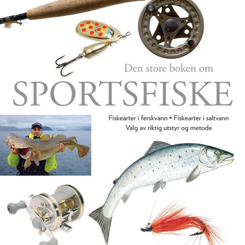 HALV PRIS uåpnet : Den store boken om sportsfiske