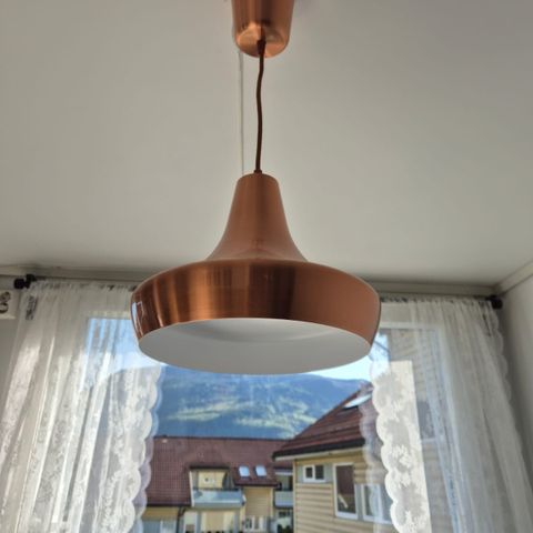 IKEA Ceiling Dinning Lamp - Adjustable Height - Rose Gold