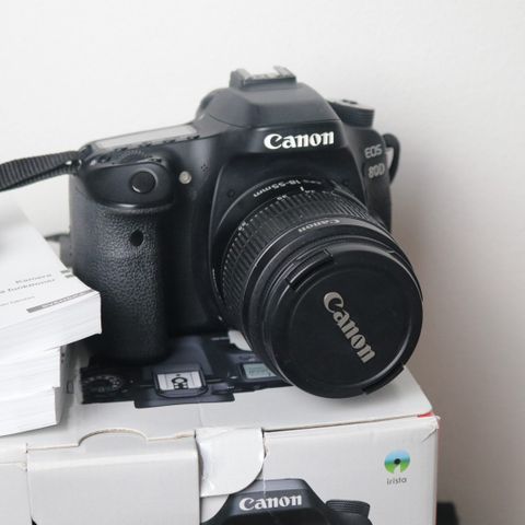 Canon EOS 80D + EFS 18-55mm Objektiv