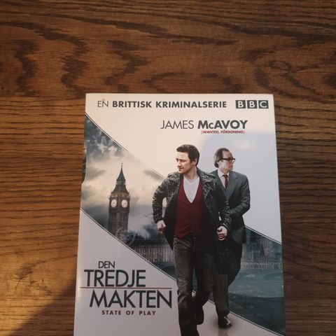 DVD Den Tredje Makten BBC