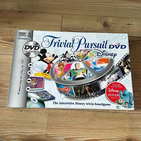 Disney Trivial Pursuit DVD (fra 2005) delvis uåpnet