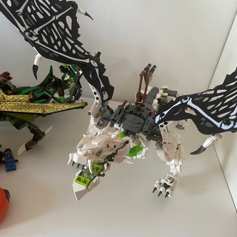 Lego Ninjago diverse, robot, båt osv