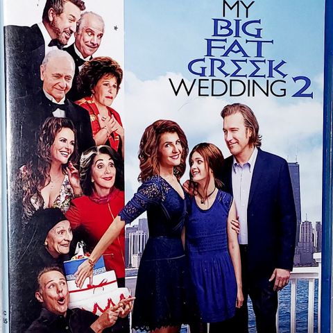 BLU RAY.MY BIG FAT GREEK WEDDING 2.