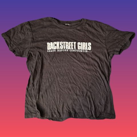 Backstreet Girls - t-skjorte - Death Before Compromise...  Str M