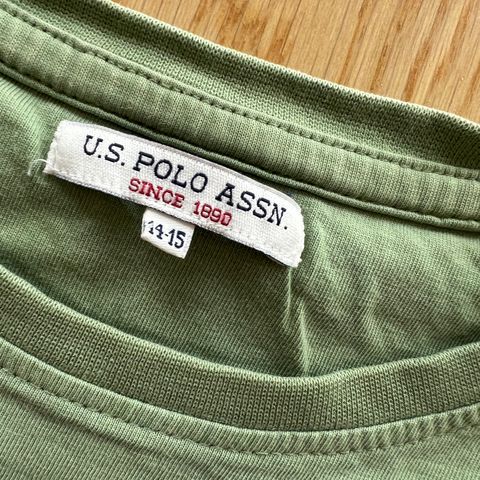Polo shorts og t-skjorte/ Str 14-15
