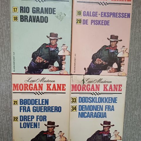 Morgan Kane 1 utgaver.