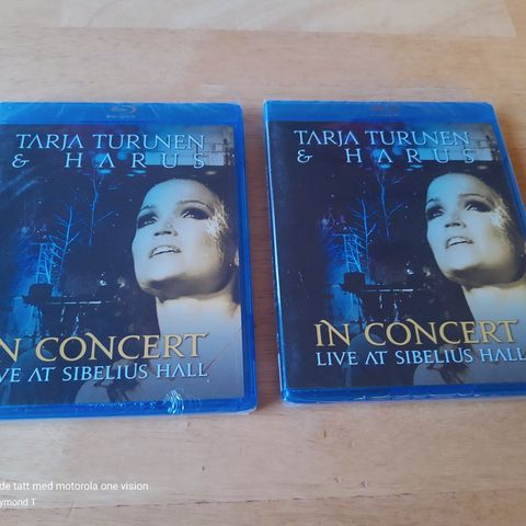 Tarja Turbinen & Harus, In concert Live at Sibelius Hall, Ny i plast