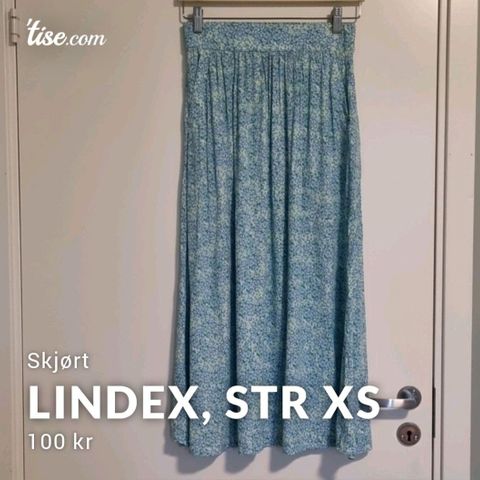 Skjørt fra Lindex str xs