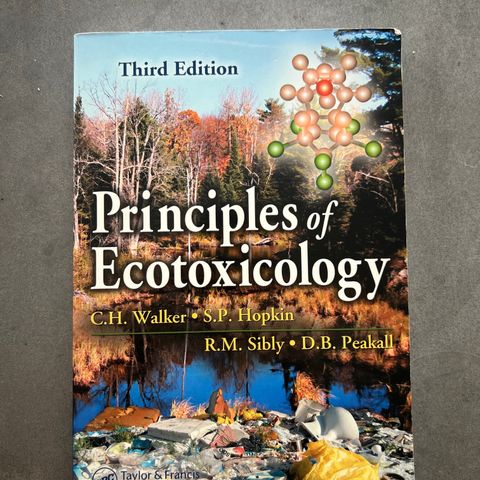 Prinsipale of ecotoxicology third edition