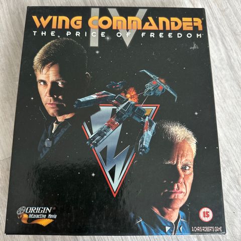Wing Commander IV - BigBox PC spill