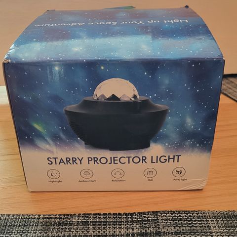 Starry projector light selges.