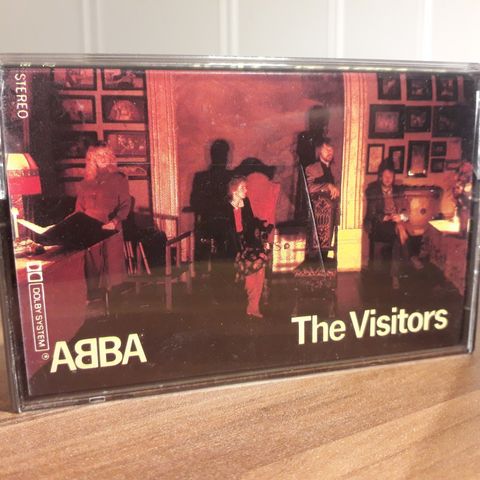 ABBA "The Visitors" 1981 album på kassett