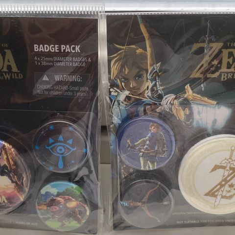 Zelda BADGE PACK