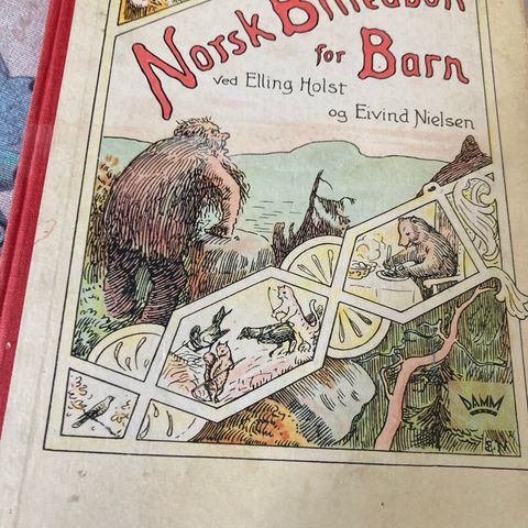 Norsk Billedbok for barn .  av Elling Holst  og Eivind Nielsen