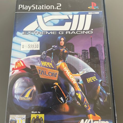 PS2 XG3: Extreme-G Racing
