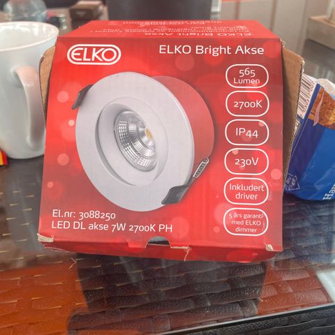 ELKO Downlight 2 stk Bright akse