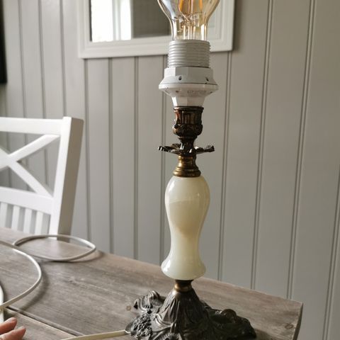 Gammel lampe