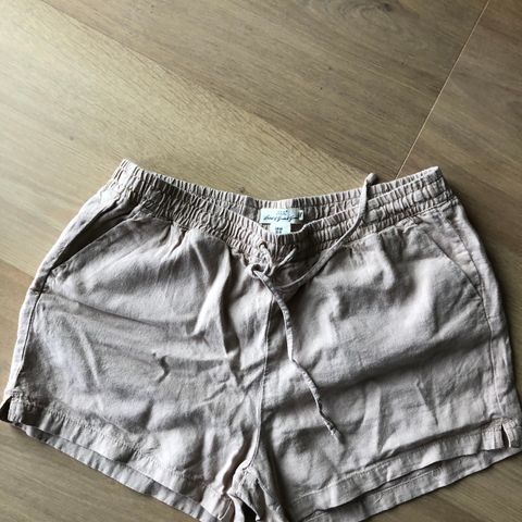 Shorts i lin/viskose