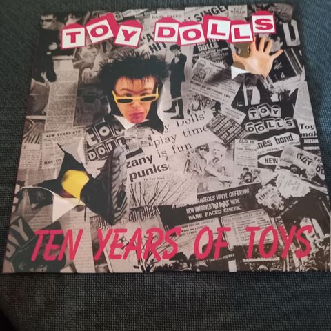 12" Toy Dolls - Ten years of toys (LP) Limited edition