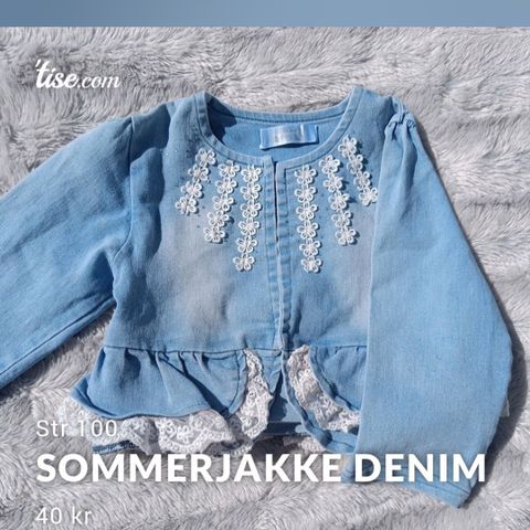 Sommerjakke Denim