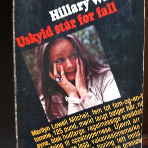 Hillary Waugh  - Uskyldig står for fall