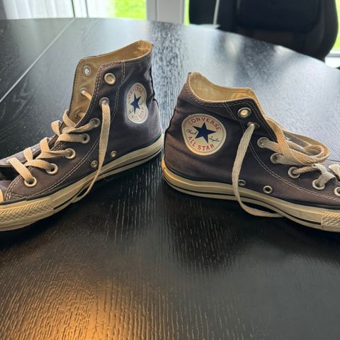 Converse all star mørk blå strl 37,5