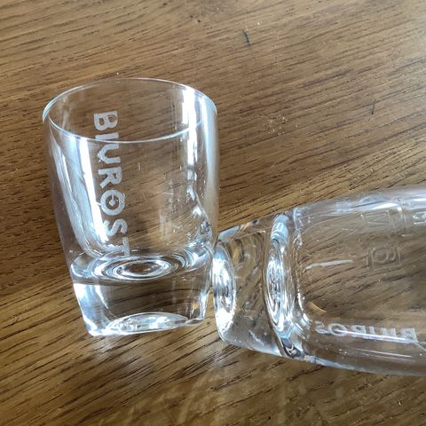 Snaps BIVROST Glass  2 cl. LIKØR/GIN/AKEVITT/VODKA/Shots Glass 5,2 cm H