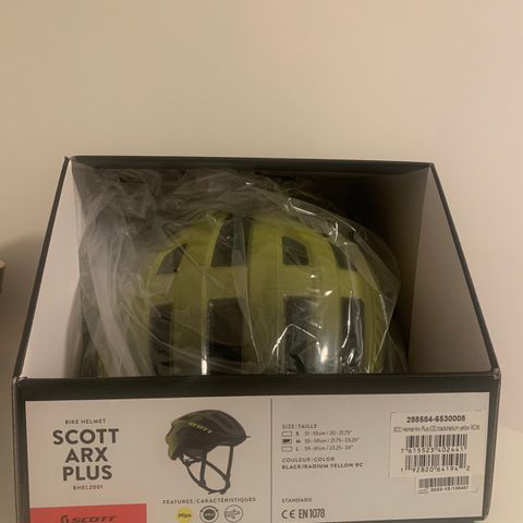 Scott ARX Plus hjelm - M